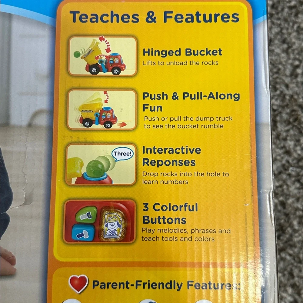 NIB Vtech Drop & Go Dump Truck
